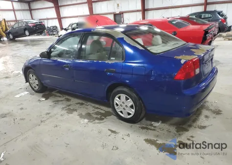 2005 Honda Civic Dx Vp z USA, uszkodzony, nr VIN 2HGES16375H532339